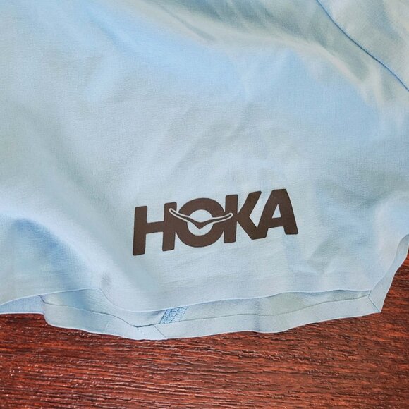 NWT HOKA Women’s Size L Glide 4 Performance Running Shorts - Picture 2 of 7